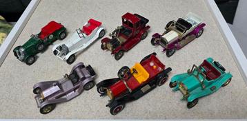 Verzameling Vintage Matchbox " Models of Yesterjear" 7 x beschikbaar voor biedingen