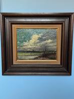 Olieverf,landschap, Walthère (Walter) Joseph Neuhoff aan, Ophalen