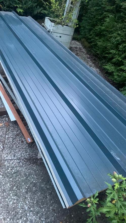 Sandwich dak paneel lengte 4 m vol + 75cm strook, Doe-het-zelf en Verbouw, Isolatie en Afdichting, Hardschuim (Pir), 15 m² of meer