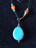 Kleurrijke kralenketting – Boho charme & vrolijke vibes, Overige materialen, Blauw, Nieuw, Ophalen of Verzenden