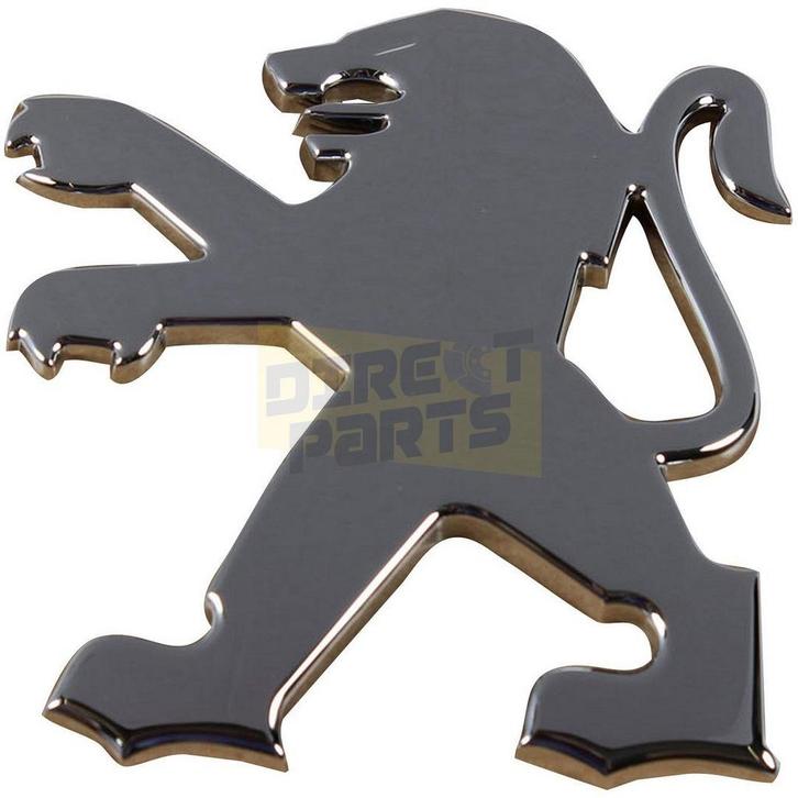 Peugeot 206 embleem logo ''Leeuw'' achterklep Origineel! 781, Auto-onderdelen, Carrosserie en Plaatwerk, Peugeot, Nieuw, Verzenden