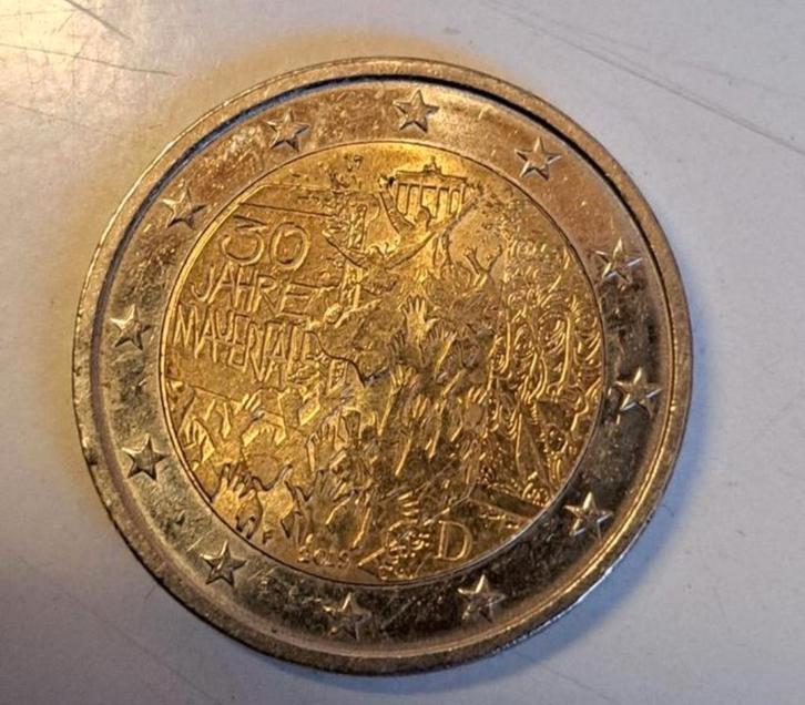 Herdenkingsmunt 2 euro. 2019. 🇩🇪, Postzegels en Munten, Munten | Europa | Euromunten, 2 euro, Frankrijk, Verzenden