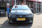 Toyota Corolla TS 1.8 Hybrid Executive, 4 cilinders, Met garantie (alle), Leder en Stof, Zwart