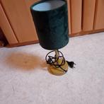 Groene tafellamp, Huis en Inrichting, Lampen | Tafellampen, Ophalen of Verzenden, Zo goed als nieuw, Metaal, Modern