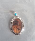 Prachtige unieke echt zilveren hanger met paard, Overige voorstellingen, Ophalen of Verzenden, Zo goed als nieuw, Zilver