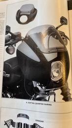 Quarter Fairing Softail Vivid Black, Motoren, Ophalen of Verzenden