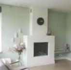 Gaskachel Faber Type Clear – staal - inbouw compleet, Huis en Inrichting, Kachels, Ophalen, Gebruikt, Gas, Inbouw