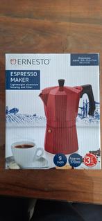 Ernesto Espressomaker - Nieuw in doos!, Witgoed en Apparatuur, Koffiezetapparaten, Espresso apparaat, Gemalen koffie, Ophalen of Verzenden