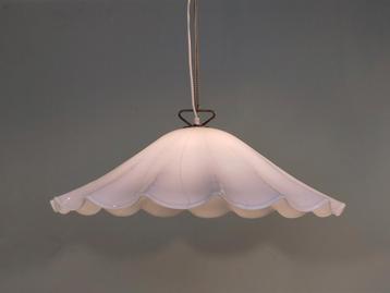 Vintage grote glazen hanglamp Murano glas lamp fazzelotto beschikbaar voor biedingen