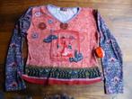 Leuk paars truitje, hippie / India bohemian blouse /trui top, Govinda's, Maat 38/40 (M), Ophalen of Verzenden, Lange mouw