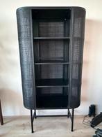 Zwarte rotan webbing Julius kast Karwei, Ophalen, 50 tot 100 cm, Zo goed als nieuw, Minder dan 100 cm