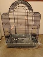 Vogelkooi interzoo Sonia 3 54x35x85 cm grijs nieuw, Ophalen, Nieuw, Metaal, Vogelkooi