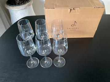 Schott Zwiesel Sensa Vivid 6 Wijnglazen €77,70 Nu €25,- beschikbaar voor biedingen