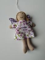 kerstengel van stof, kerstboomhanger, Ophalen of Verzenden, Zo goed als nieuw