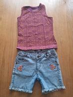 Spijkerbroek met shirt - Maat 122/128, Ophalen of Verzenden