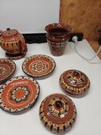 Vintage Bulgaars Troyan Servies - 35 Delig, Ophalen of Verzenden