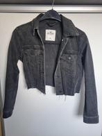 Hollister spijkerjas zwart (maat XS), Zwart, Ophalen of Verzenden, Zo goed als nieuw, Maat 34 (XS) of kleiner