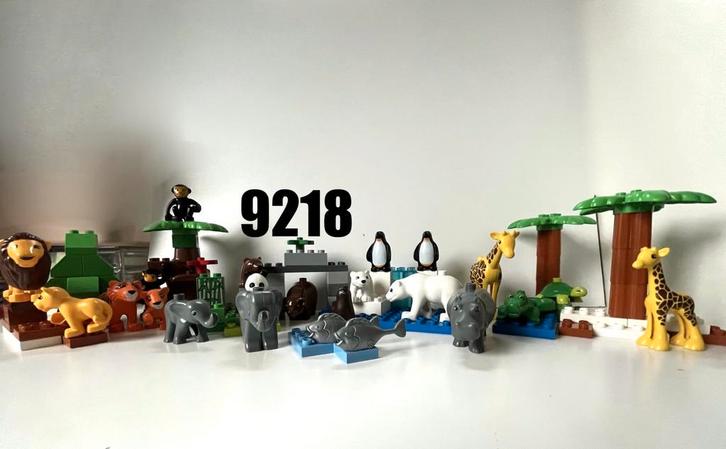 Lego Duplo 9218 - Wilde Dieren Set, Kinderen en Baby's, Speelgoed | Duplo en Lego, Gebruikt, Duplo, Ophalen of Verzenden