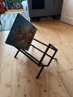 Zwarte LP Houder voor 85-90 LP's, Ophalen of Verzenden, Zo goed als nieuw