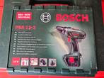 Bosch 12v accu schroefmachine in koffer, Ophalen of Verzenden, Gebruikt, Boor- en Schroefmachine