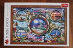 Trefl Lighthouse Vuurtorens Phares legpuzzel (1000) maritiem, Ophalen of Verzenden, 500 t/m 1500 stukjes, Gebruikt, Legpuzzel