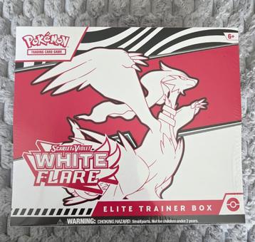 Pokémon White Flare Elite Trainer Box ETB beschikbaar voor biedingen