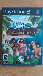 PS2 - Sims 2 _ Op een Onbewoond Eiland - Playstation 2, Spelcomputers en Games, Games | Sony PlayStation 2, Vanaf 12 jaar, Simulatie