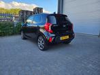 Kia Picanto 1.0 CVVT Design Edition#Carplay#Camera#Lederbekl, Voorwielaandrijving, Gebruikt, 4 stoelen, Zwart