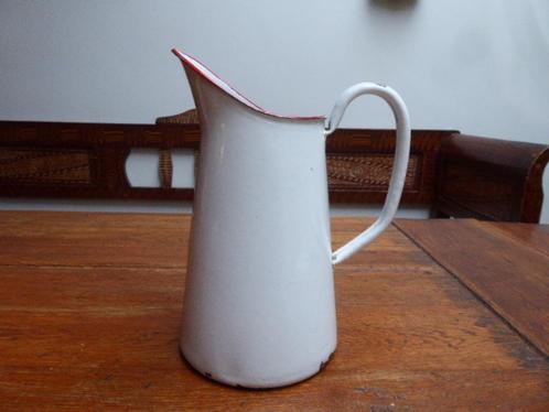 Antieke emaille kan, Antiek en Kunst, Antiek | Emaille, Ophalen of Verzenden