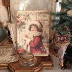🌲Prachtig Victoriaans kerst meisje, Antiek en Kunst, Verzenden