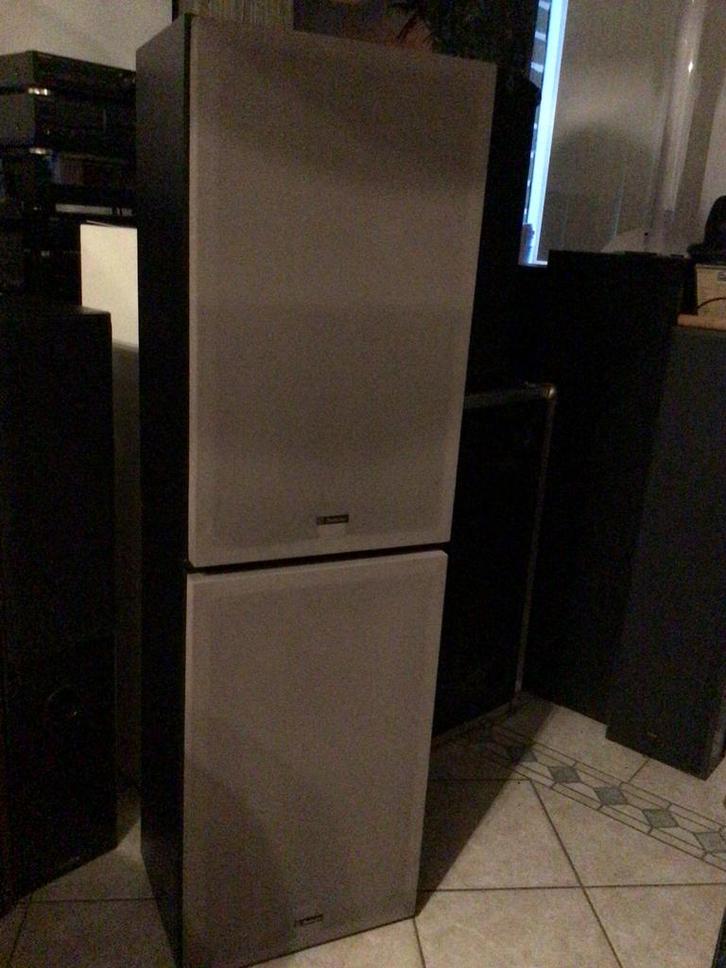 Technics SB 660.    in  nette  staat,  technisch , OK, Audio, Tv en Foto, Luidsprekers, Gebruikt, Front, Rear of Stereo speakers