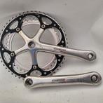 Campagnolo Record crankstel, Crankstel of Pedalen, Gebruikt, Racefiets, Ophalen of Verzenden
