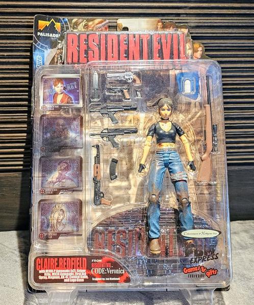 Resident Evil Claire Redfield (Battle damaged) (Palisades), Verzamelen, Poppetjes en Figuurtjes, Zo goed als nieuw, Ophalen of Verzenden