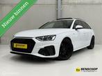 Audi A4 Avant 35 TFSI 3x S-line Panodak Virtual Navi Carplay, Zwart, 4 cilinders, A4, Wit