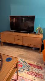 Houten TV-meubel Ikea Stockholm, Huis en Inrichting, Ophalen, Eikenhout, 150 tot 200 cm, Zo goed als nieuw