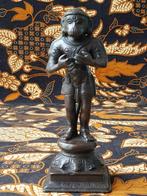 Mooi zwaar antiek brons beeldje uit India van Hanuman., Ophalen of Verzenden