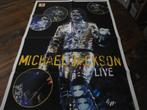 leuke xl poster Michael Jackson LIVE  /  Girlband WOW, Verzamelen, Posters, A1 t/m A3, Zo goed als nieuw, Rechthoekig Staand, Ophalen