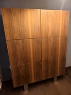 Wandkast (stevig & zwaar), Huis en Inrichting, Kasten | Wandmeubels, Ophalen, Gebruikt, 200 cm of meer, Minder dan 150 cm