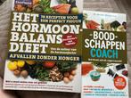 Ralph Moorman Boeken: Hormoonbalans & Boodschappen Coach, Ophalen of Verzenden, Zo goed als nieuw, Dieet en Voeding