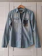 Spijkerblouse SUPERSTAR | S/M, Blauw, Ophalen of Verzenden, Zo goed als nieuw, Maat 36 (S)