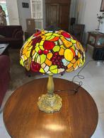 Grote unieke tiffany tafellamp diameter 40 cm, Nieuw, Ophalen of Verzenden, Minder dan 50 cm, Tiffany