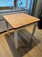 tafel, Huis en Inrichting, Tafels | Eettafels, Ophalen, 50 tot 100 cm, Vierkant, Tot twee personen