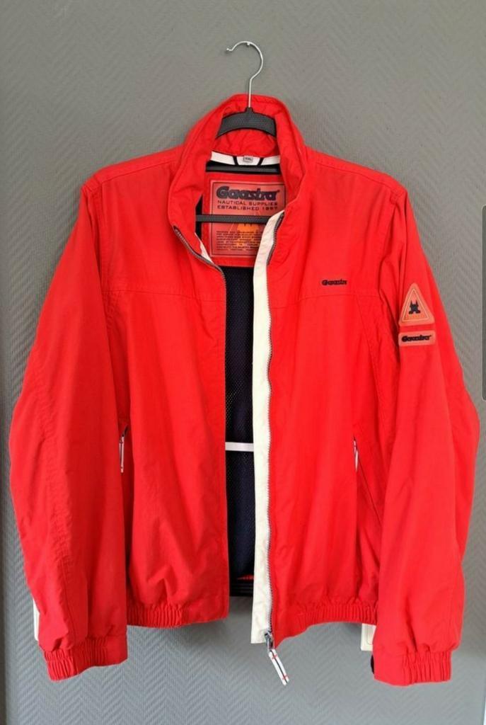 Gaastra Jas Rood L (Large) ZGAN, Kleding | Heren, Jassen | Zomer, Zo goed als nieuw, Maat 52/54 (L), Rood, Ophalen of Verzenden