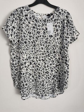 H&M top met print mt. 38  beschikbaar voor biedingen