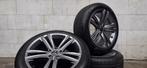 18" VW Passat B8 T-roc R-line orig velgen zomerbanden 7mm, Auto-onderdelen, Banden en Velgen, 18 inch, Gebruikt, Banden en Velgen