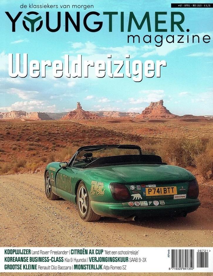 Youngtimer Magazine 2021 nr. 67 (o.a. Renault Clio Baccara), Boeken, Auto's | Folders en Tijdschriften, Gelezen, Algemeen, Verzenden