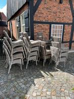 28 terrasstoelen, Tuin en Terras, Tuinstoelen, Ophalen, Gebruikt, Kunststof