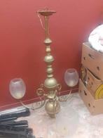 Antieke Koperen Lamp, Ophalen, Gebruikt, Nvt, Metaal