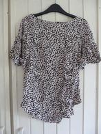 Beige luipaard panter print blouse top shirtje 34 XS H&M, Kleding | Dames, Nieuw, Beige, Maat 34 (XS) of kleiner, H&M
