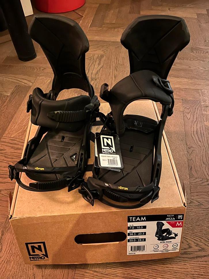 Nitro Team Bindingen - Nieuw in Doos!, Sport en Fitness, Snowboarden, Nieuw, Bindingen, Ophalen of Verzenden